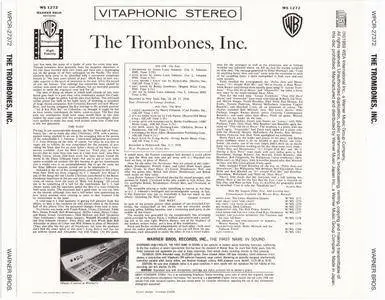 The Trombones, Inc. - The Trombones, Inc. (1958) {2013 Japan Jazz Best Collection 1000 Series WPCR-27372}