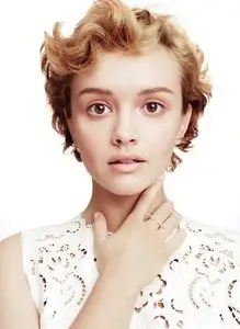 Olivia Cooke by Horst Diekgerdes for InStyle July 2015