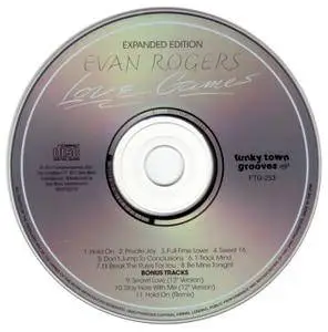 Evan Rogers - Love Games (1985) [2011, Remastered & Expanded Edition]