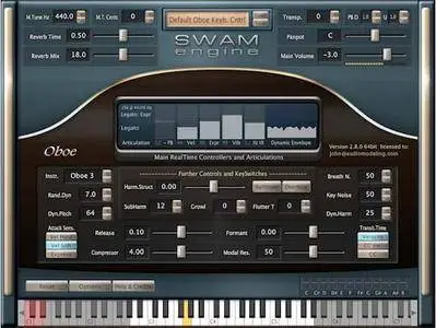 Audio Modelling SWAM Engine - SWAM Double Reeds v2.8.1 WiN