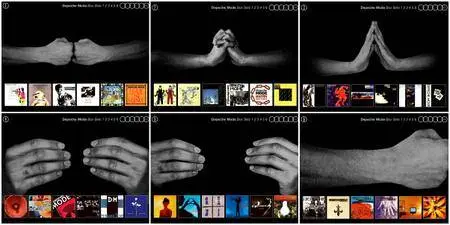 Depeche Mode - The Singles Boxes 1-6 (6x6CD Box Sets, 2004)