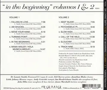 Dr. Lonnie Smith Octet - In The Beginning, Volumes 1 & 2 (2013) {2CD Pilgrimage PCD002}