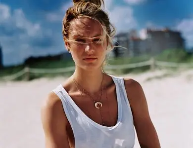 Candice Swanepoel by Elina Kechicheva for Marie Claire June 2014