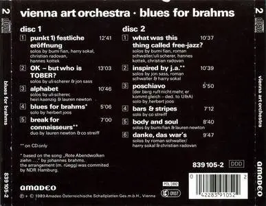 Vienna Art Orchestra - Blues For Brahms (1989) {2CD Set Amadeo 839 105-2}