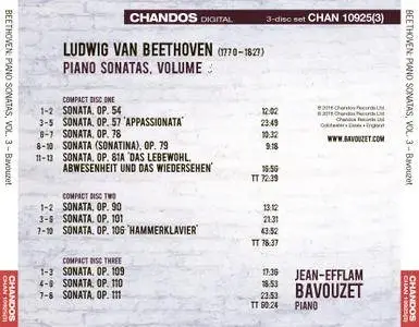 Jean-Efflam Bavouzet - Ludwig van Beethoven: Piano Sonatas (Complete), Volume 1-3 (2012-2016) 9CD