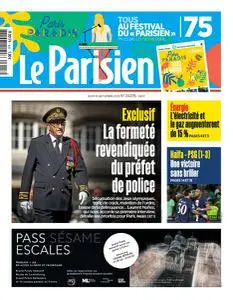 Le Parisien du Jeudi 15 Septembre 2022