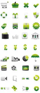 Stock Vector - Web Icons