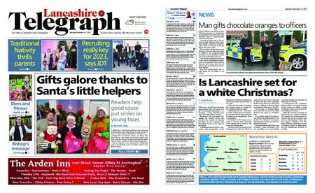 Lancashire Telegraph (Burnley, Pendle, Rossendale) – December 24, 2022