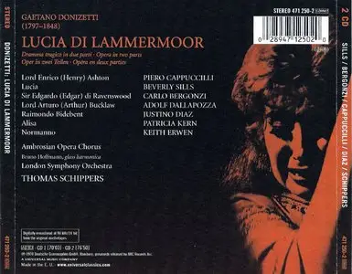 Donizetti - Lucia Di Lammermoor -Thomas Schippers (CD 2002)