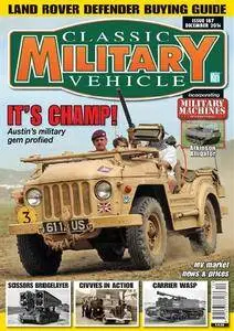Classic Military Vehicle - Issue 187 (December 2016)