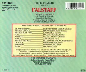 Leonard Bernstein, Wiener Philharmoniker - Giuseppe Verdi: Falstaff (2003)