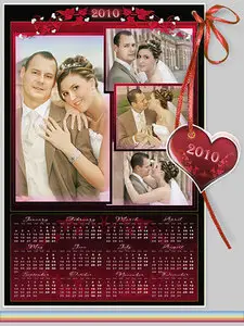Calendar PSD EN-RU 