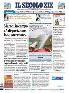 Il Secolo XIX Savona - 9 Gennaio 2018