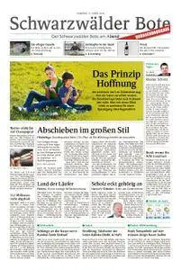 Schwarzwälder Bote Oberndorf - 31. März 2018