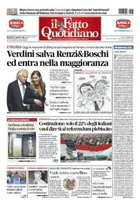 Il Fatto Quotidiano - 27 Gennaio 2016