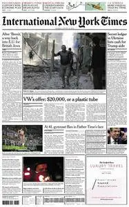 International New York Times - 16 August 2016