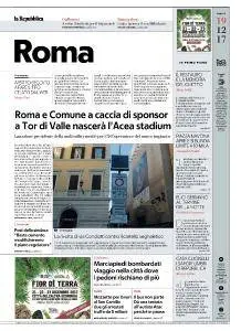 la Repubblica Roma - 19 Dicembre 2017