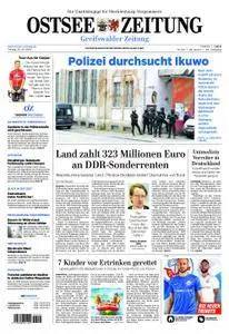 Ostsee Zeitung Greifswalder Zeitung - 20. Juli 2018
