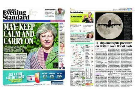 London Evening Standard – October 06, 2017