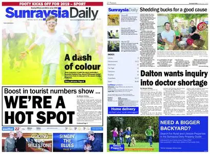 Sunraysia Daily – April 01, 2019