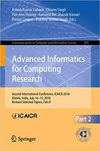 Advanced Informatics for Computing Research, Part II (Repost)