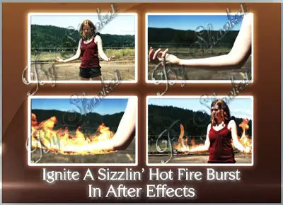 After Effects Tutorial - Ignite A Sizzlin Hot Fire Burst