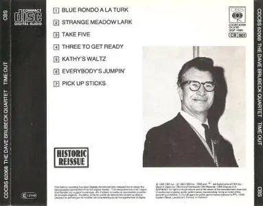 The Dave Brubeck Quartet - Time Out (1962)