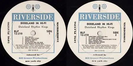 Gene Mayl's Dixieland Rhythm Kings - Dixieland In Hi-Fi (vinyl rip) (1954) {Riverside}