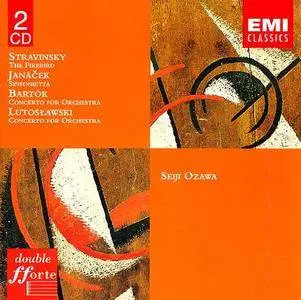 Seiji Ozawa & Chicago Symphony Orchestra & Orchestre de Paris - Stravinsky / Janacek / Bartok / Lutoslawski (1998)