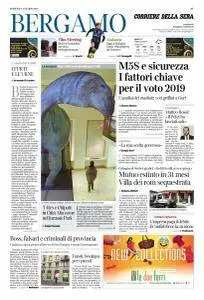 Corriere della Sera Bergamo - 11 Marzo 2018