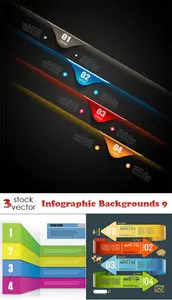 Vectors - Infographic Backgrounds 9