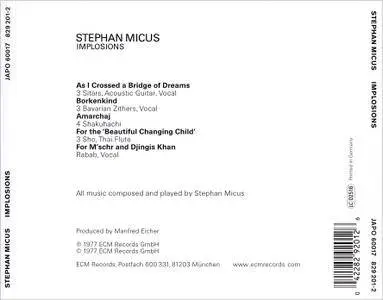 Stephan Micus - Albums Collection 1977-2010 (15CD) [Re-Up]