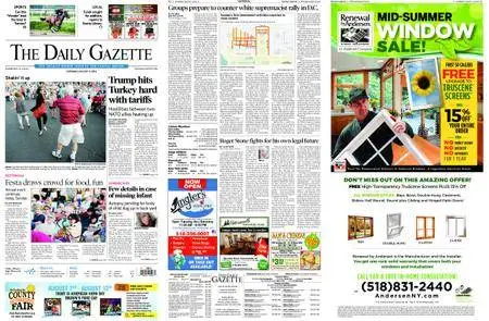 The Daily Gazette – August 11, 2018