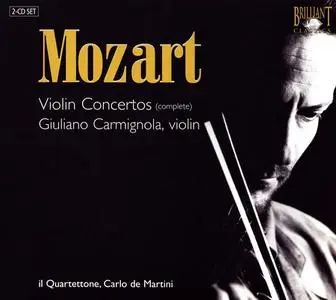 Giuliano Carmignola, Carlo de Martini, Il Quartettone - Wolfgang Amadeus Mozart: Violin Concertos (2006)
