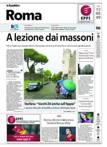la Repubblica Roma – 13 maggio 2019