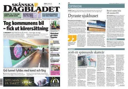 Skånska Dagbladet – 12 januari 2018