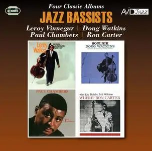 Leroy Vinnegar, Doug Watkins, Paul Chambers & Ron Carter - Jazz Bassists - Four Classic Albums (2018)