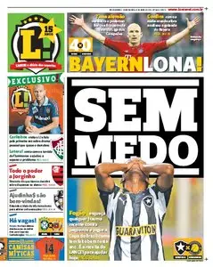 Jornal Lance em PDF, Quarta, 24 de Abril de 2013 - Rio de Janeiro