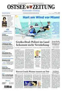 Ostsee Zeitung Stralsund - 30. Januar 2018