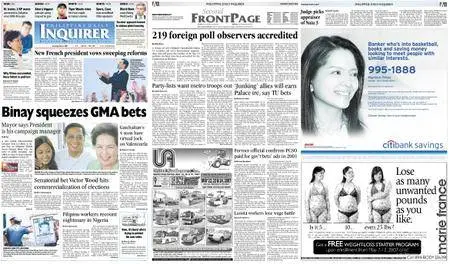Philippine Daily Inquirer – May 08, 2007
