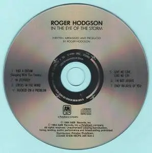 Roger Hodgson - In The Eye Of The Storm (1984) {Reissue, Remastered}