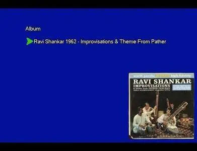 Ravi Shankar - Improvisations & Theme From Pather Panchali (1962) [Vinyl Rip 16/44 & mp3-320 + DVD] Re-up