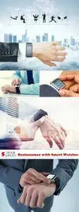 Photos - Businessman with Smart Watches