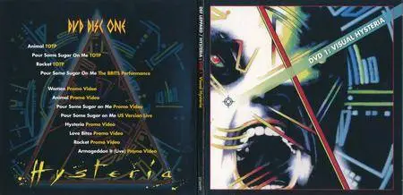 Def Leppard - Hysteria (1987) [2017, 5CD + 2DVD Box Set]