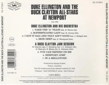 Duke Ellington and The Buck Clayton All-Stars - At Newport (1956) {Columbia ‎COL 477320 2}