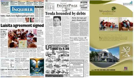 Philippine Daily Inquirer – August 07, 2010