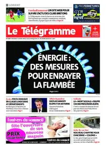 Le Télégramme Lorient – 01 octobre 2021