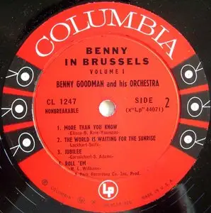 Benny Goodman in Brussels (1958)