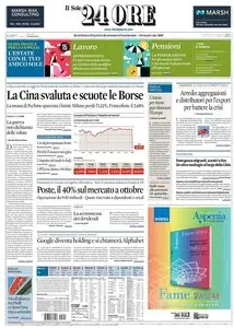 Il Sole 24 Ore - 12.08.2015