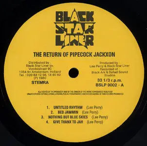 Lee Perry - The Return of Pipecock Jackxon (Black Star Liner 1980) 24-bit/96kHz Vinyl Rip